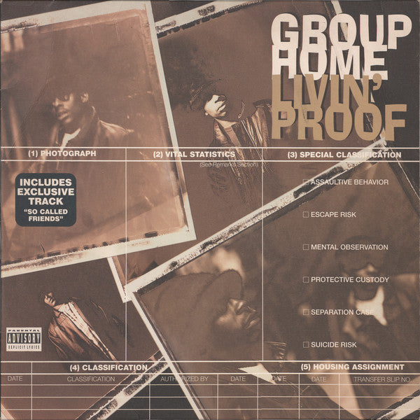 Group Home : Livin' Proof (LP, Album)