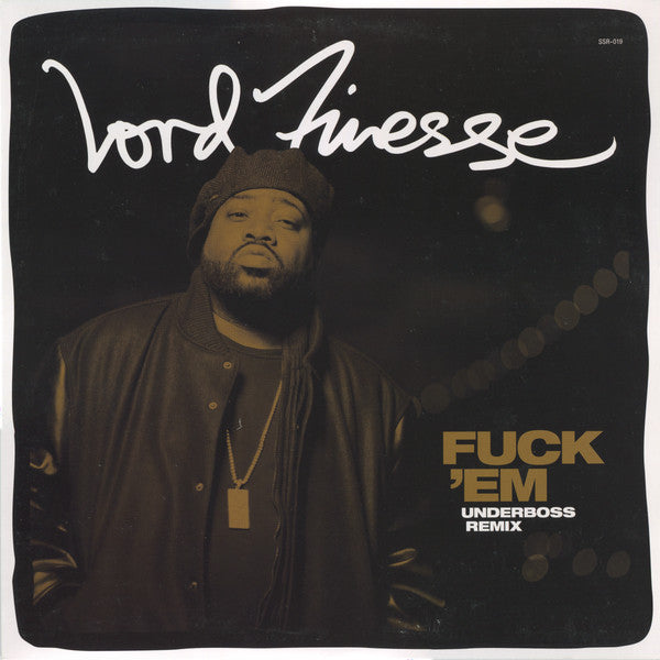 Lord Finesse : Fuck 'Em (Underboss Remix) (12", Ltd)