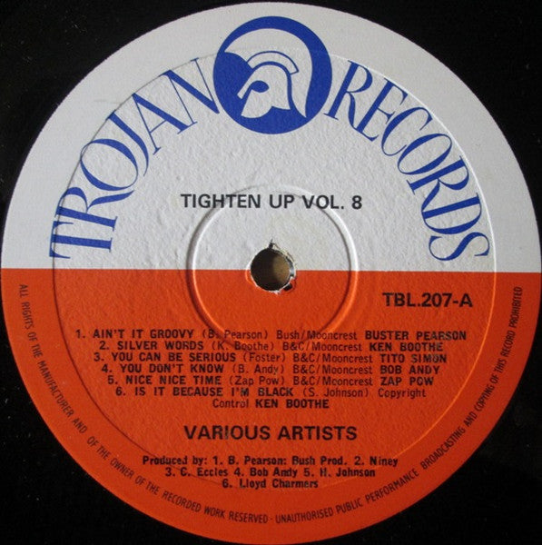 Various : Tighten Up Volume 8 (LP, Comp)