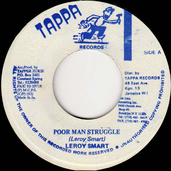 Leroy Smart : Poor Man Struggle (7")