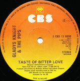 Gladys Knight And The Pips : Taste Of Bitter Love (12", Single)