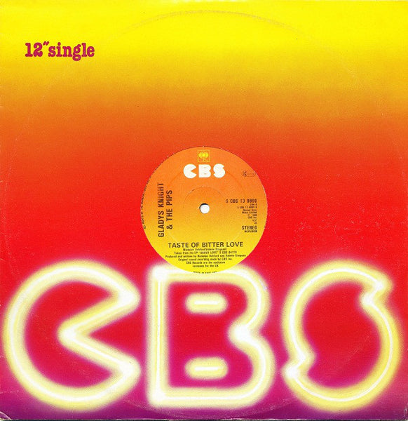 Gladys Knight And The Pips : Taste Of Bitter Love (12", Single)