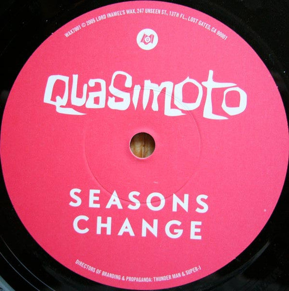 Quasimoto : Bully's H!t (7")