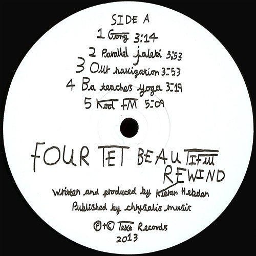 Four Tet : Beautiful Rewind (LP, Album, 180)