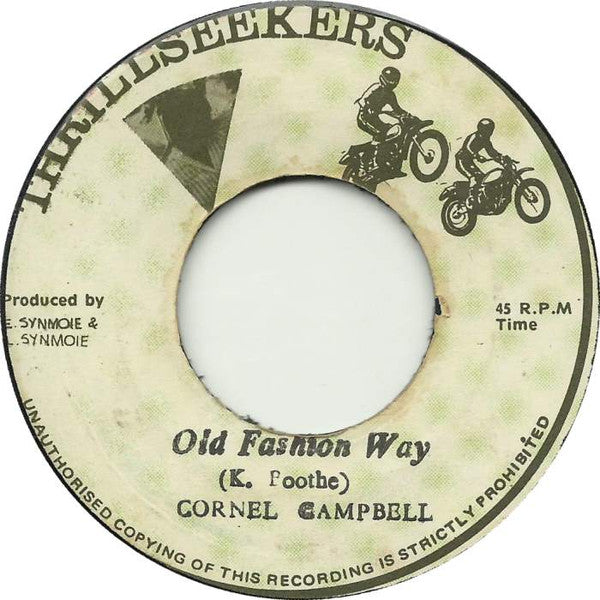 Cornell Campbell / Ansel Collins : Old Fashion Way / Different Fashion (7")