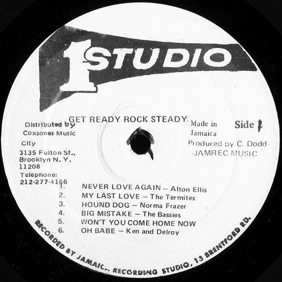 Various : Get Ready Rock Steady (LP, Comp)