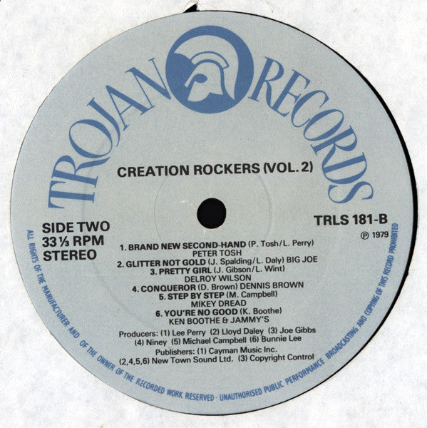 Various : Creation Rockers Volume 2 (LP, Comp, Blu)
