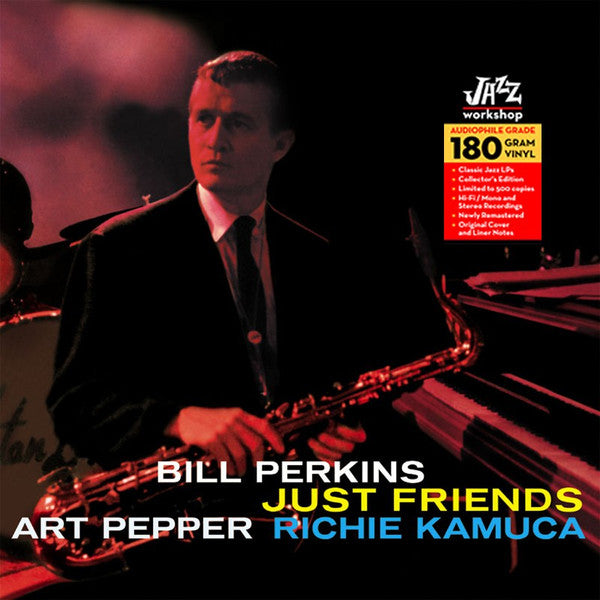 Bill Perkins, Art Pepper & Richie Kamuca : Just Friends (LP, Album, Mono, Ltd, RE, RM, 180)
