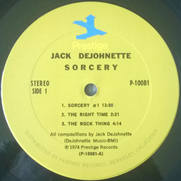 Jack DeJohnette : Sorcery (LP, Album)