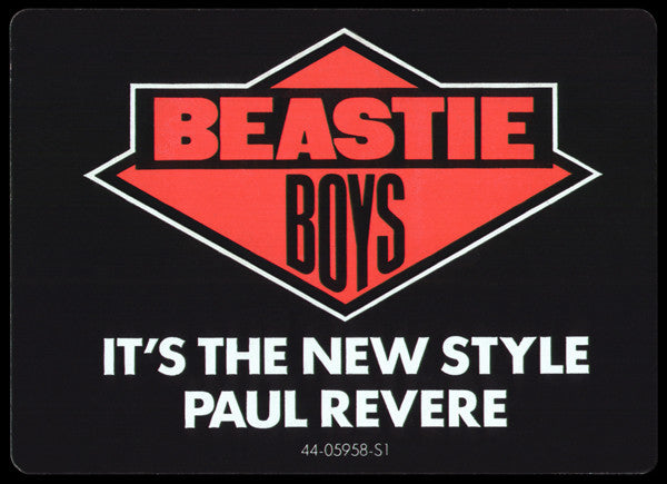 Beastie Boys : It's The New Style / Paul Revere (12", M/Print)