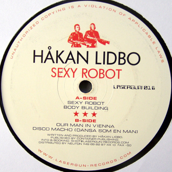 Håkan Lidbo : Sexy Robot (2xLP, Album)