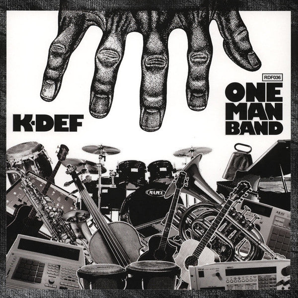 K-Def : One Man Band (LP, Album, RP, Sil)