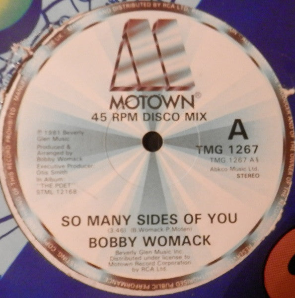 Bobby Womack : So Many Sides Of You (12")