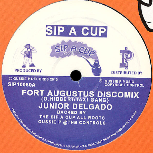 Junior Delgado : Fort Augustus (10", Single)