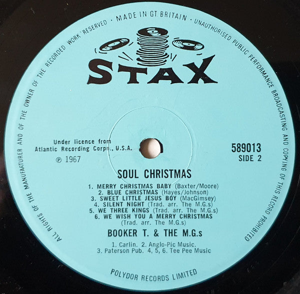 Booker T And The MG's* : Soul Christmas  (LP, Album)