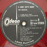 The Beatles = ビートルズ* : A Hard Day's Night = ビートルズがやって来る ヤア! ヤア! ヤア! (LP, Album, Red)