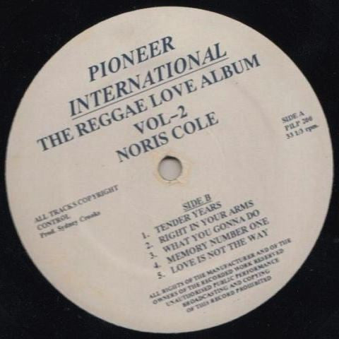 Noris Cole : The Reggae Love Album Vol-2 (LP, Album)