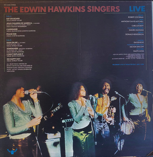 Edwin Hawkins Singers : Live (LP)
