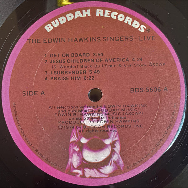 Edwin Hawkins Singers : Live (LP)