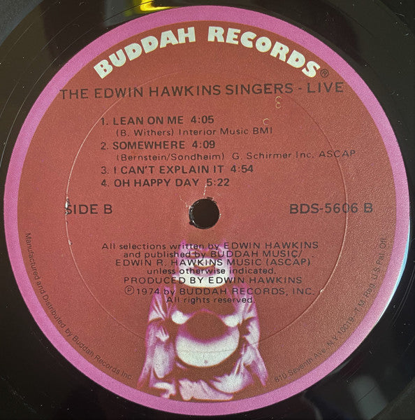Edwin Hawkins Singers : Live (LP)