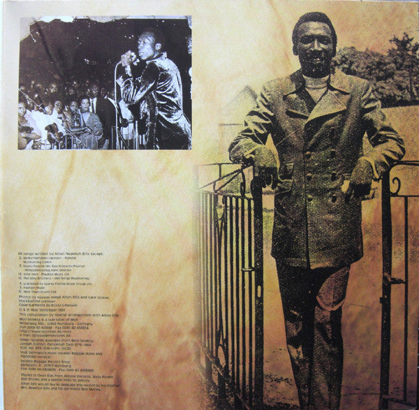 Alton Ellis : Arise Black Man 1968 - 1978 (LP, Comp, Gat)