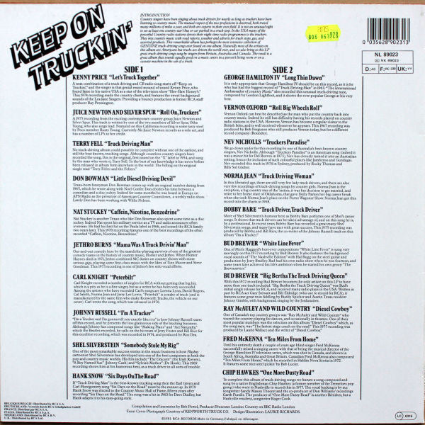 Various : Keep On Truckin' (LP, Comp, RE)