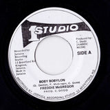 Freddie McGregor : Boby Bobylon (7", Single, RP)