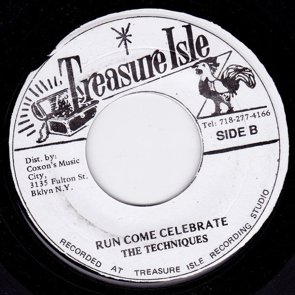 The Techniques : Little Did You Know / Run Come Celebrate (7", RE)