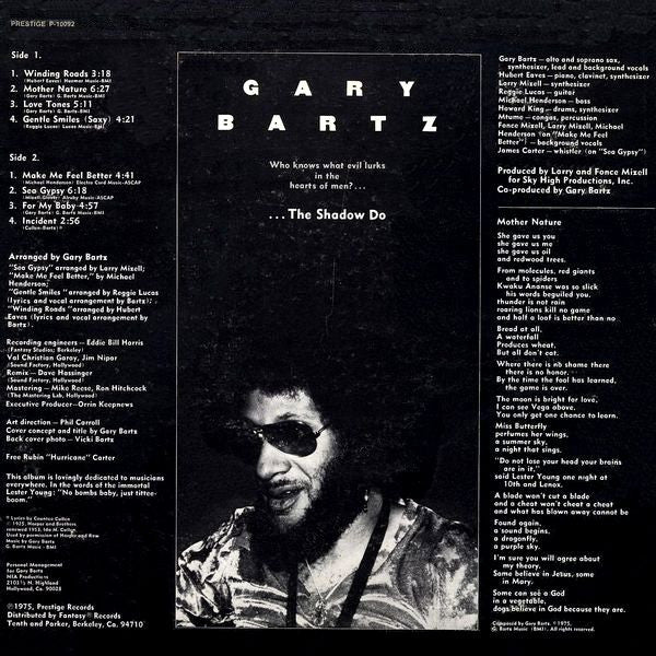 Gary Bartz : The Shadow Do (LP, Album)