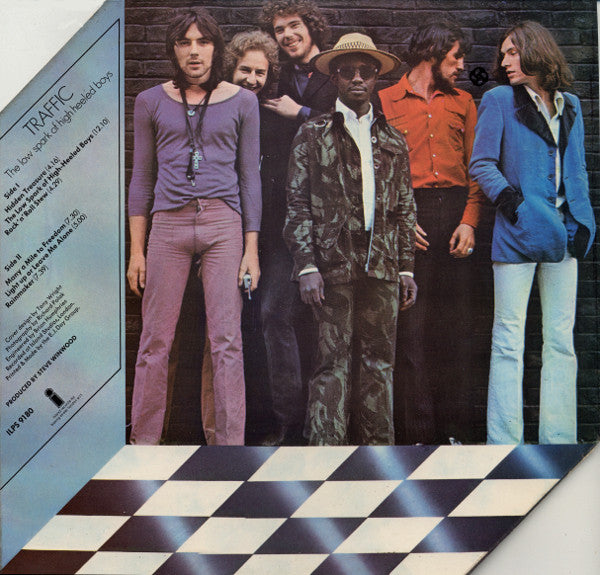 Traffic : The Low Spark Of High Heeled Boys (LP, Album, RP, Lab)
