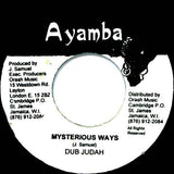 Dub Judah : Mysterious Ways (7")