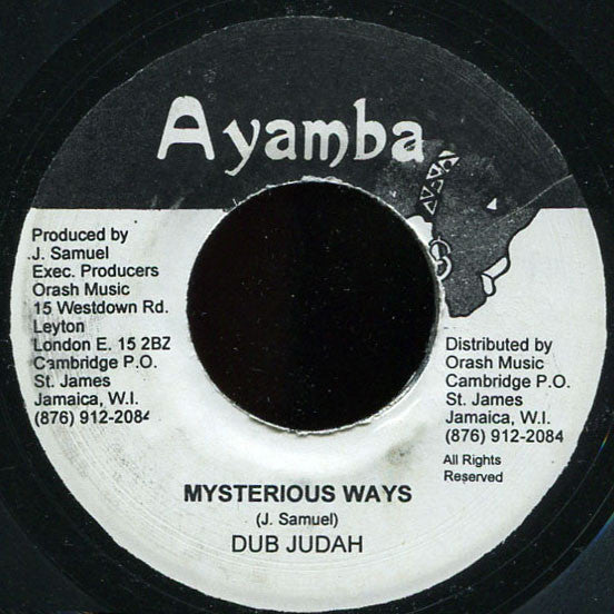 Dub Judah : Mysterious Ways (7")