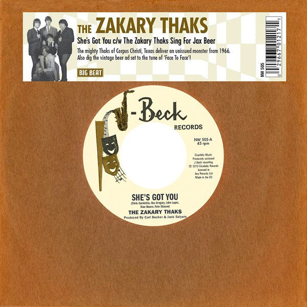 Zakary Thaks : She's Got You (7", Single)