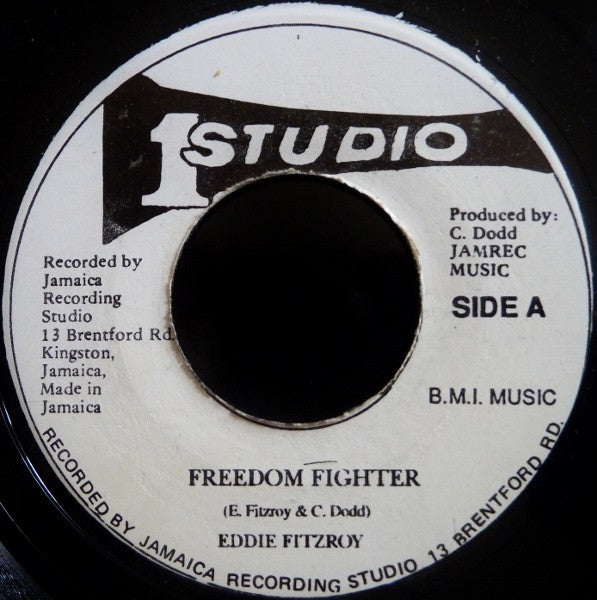 Edi Fitzroy : Freedom Fighter (7", RE)