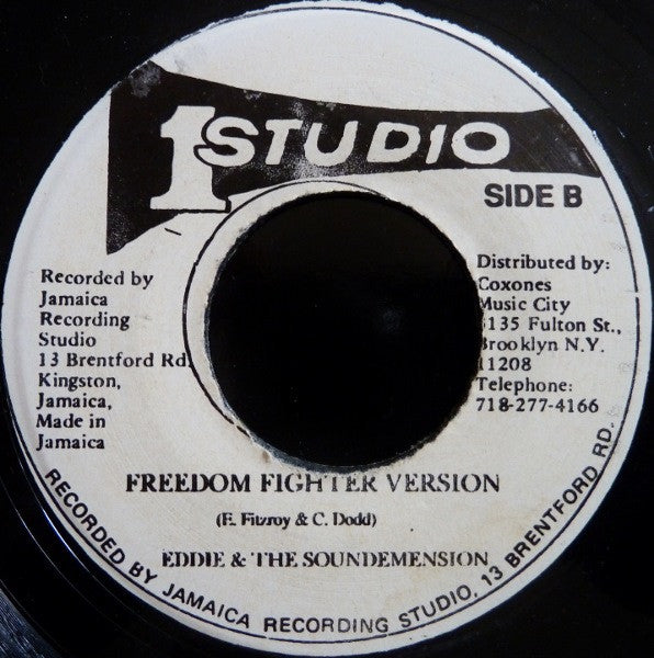 Edi Fitzroy : Freedom Fighter (7", RE)