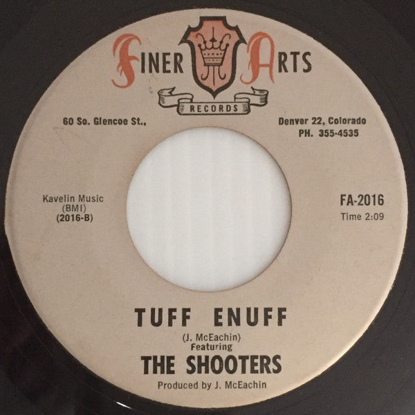 Otis Redding And The Shooters : She's All Right / Tuff Enuff (7", Single, RE)