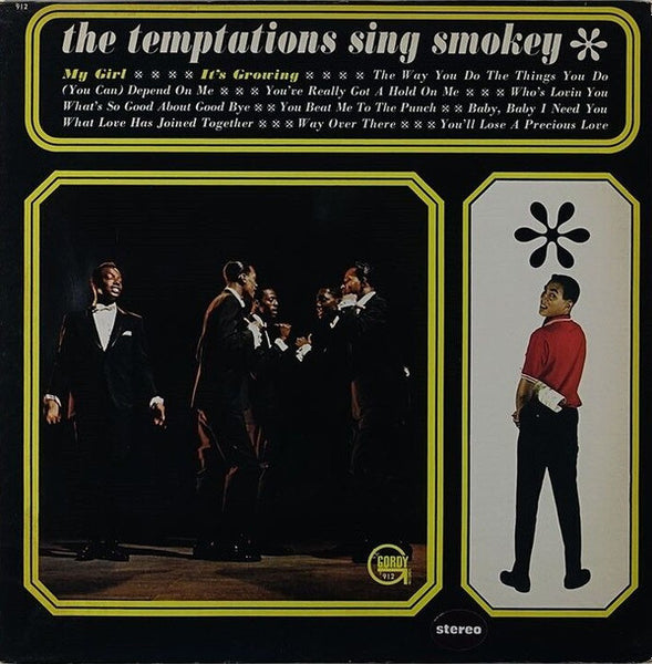 The Temptations : The Temptations Sing Smokey (LP, Album, RE)