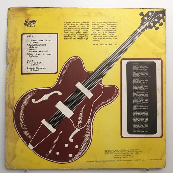 George Darko : Friends (LP, Album)