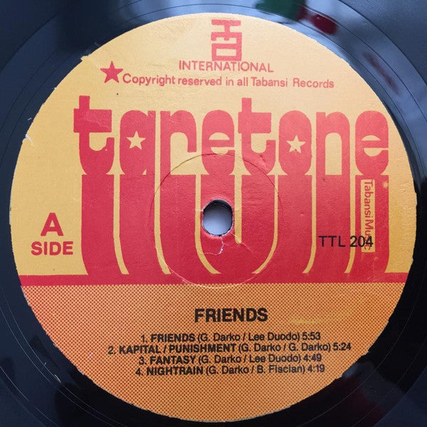 George Darko : Friends (LP, Album)