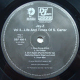 Jay-Z : Vol 3... Life And Times Of S. Carter (2xLP, Album, Promo, Rad)