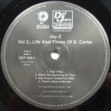 Jay-Z : Vol 3... Life And Times Of S. Carter (2xLP, Album, Promo, Rad)
