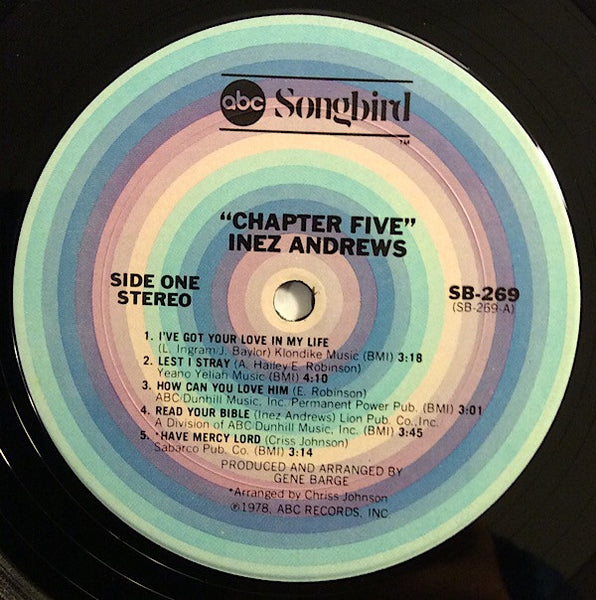 Inez Andrews : Chapter Five (LP, Album)