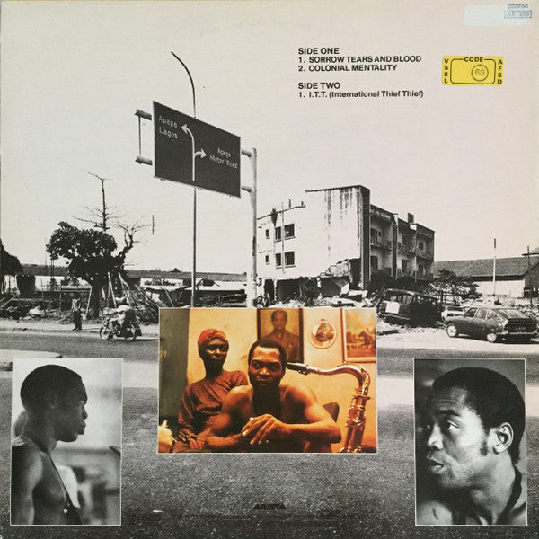 Fela Anikulapo Kuti* : Black President (LP, Comp)