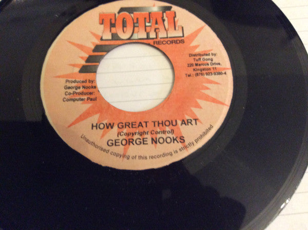 George Nooks : How Great Thou Art (7")