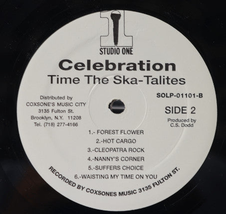 The Skatalites : Celebration Time (LP, Album, RP)