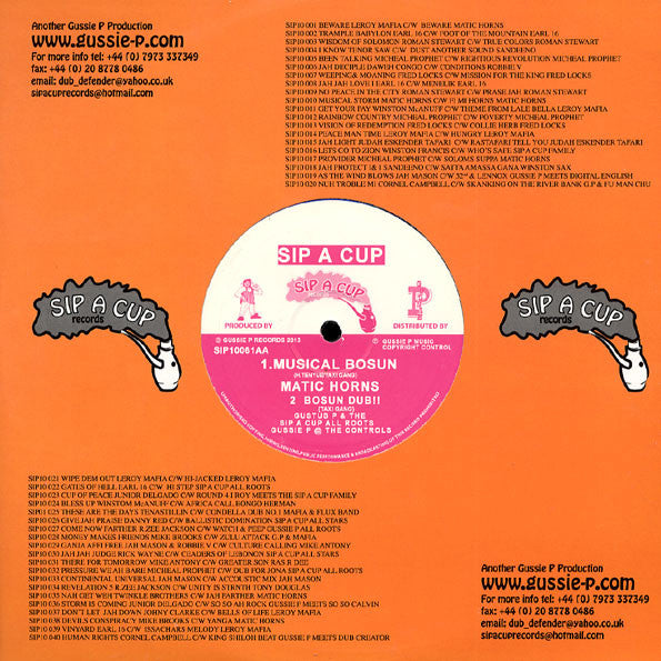 Errol Bellot : Bless The Cup (10")