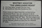 Whitney Houston : The Unreleased Mixes (12", Promo, W/Lbl)