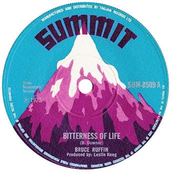 Bruce Ruffin : Bitterness Of Life (7", Single)