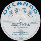 Johnny Orlando : Lets Give Love A Try (LP, Album)