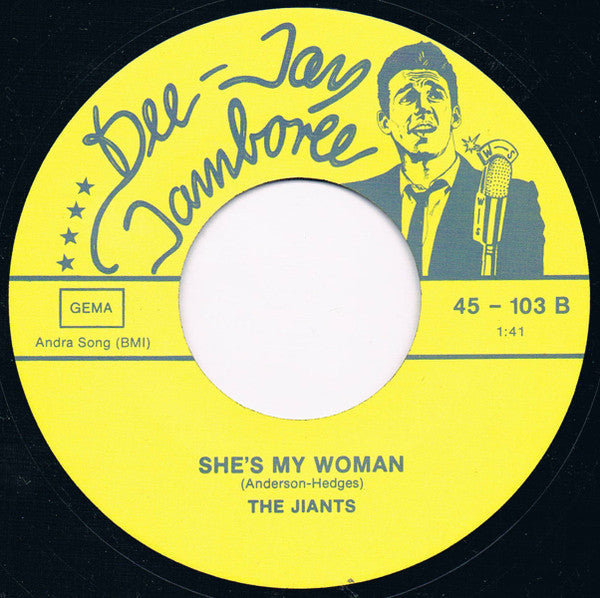 The Jiants : Tornado / She's My Woman (7", RE, Unofficial)